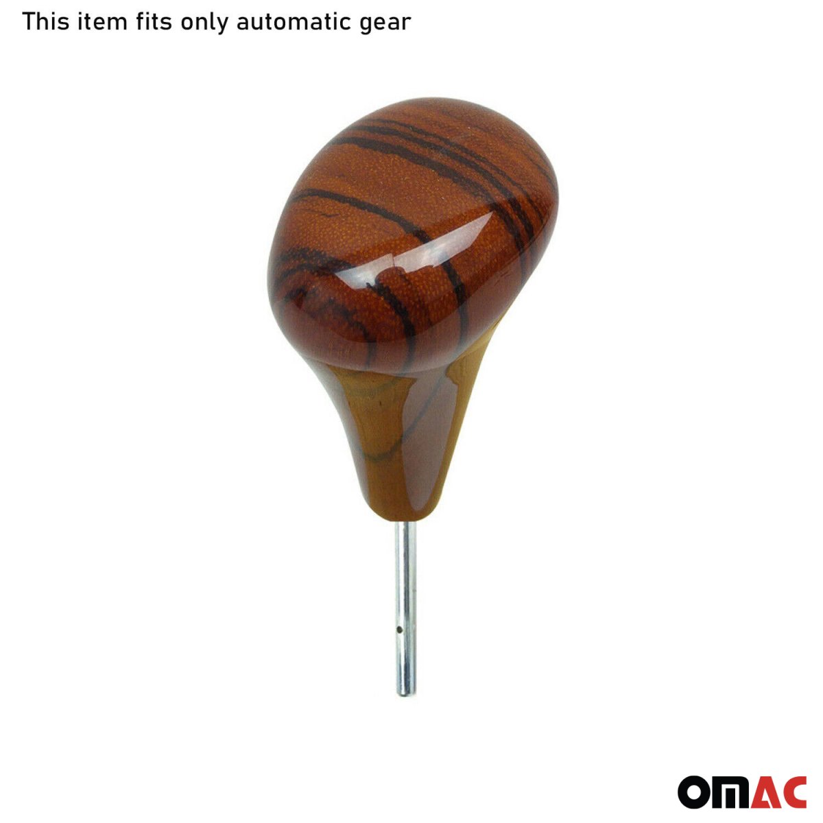 Mercedes S Class Gear Shift Knob - Omac - Zebrano-Automatic - '91-'98